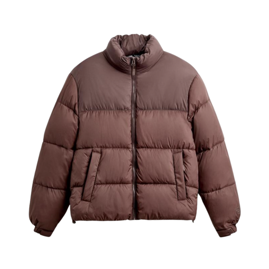 Color Block Quilted Jacket