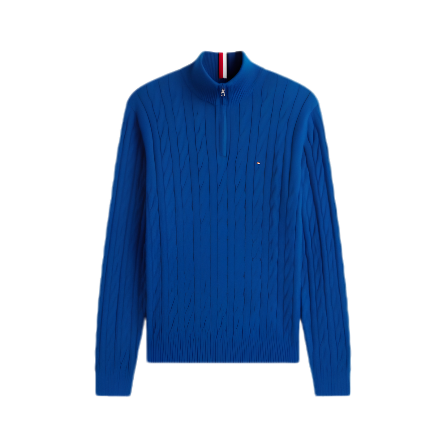 Cable Knit Quarter-Zip Sweater