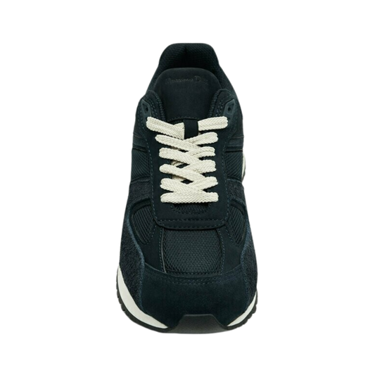 Contrast Split Suede Trainers