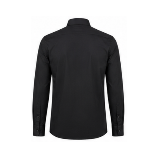 Black Shirt with Golden Logo