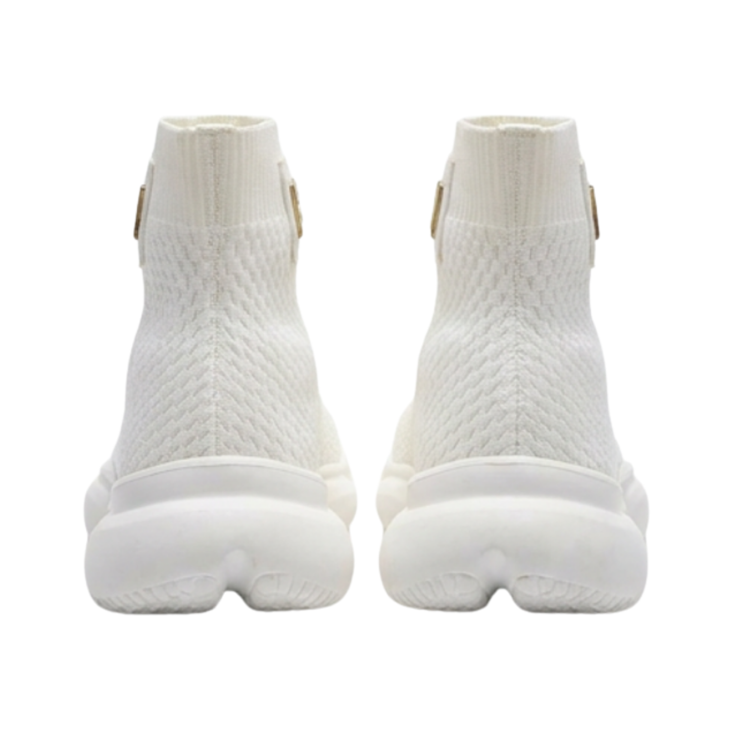 White Mid Sneakers