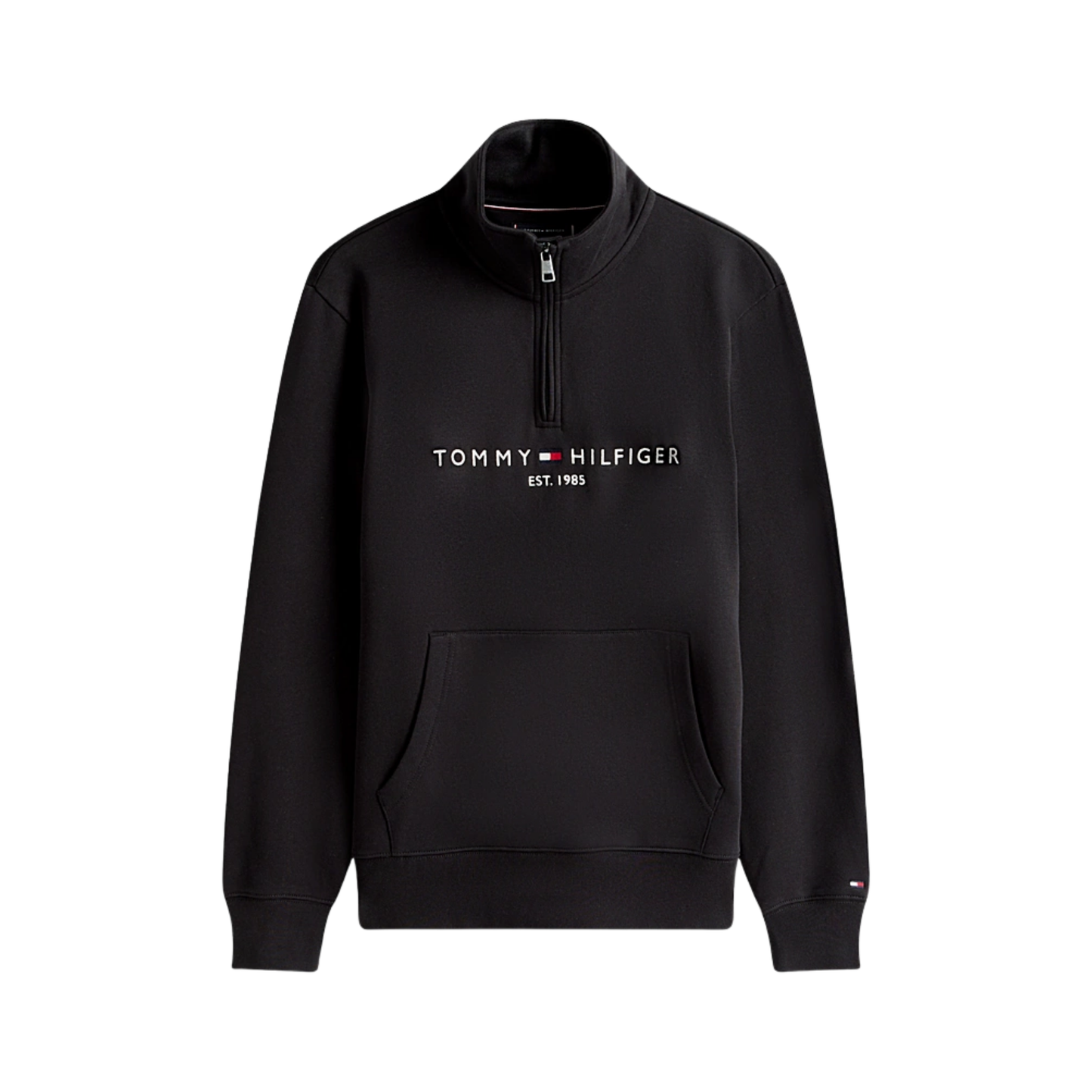 Embroidered Tommy Logo Quarter-Zip
