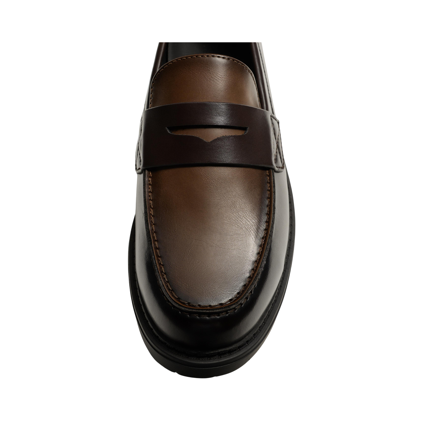 Penny Loafers with Track Soles