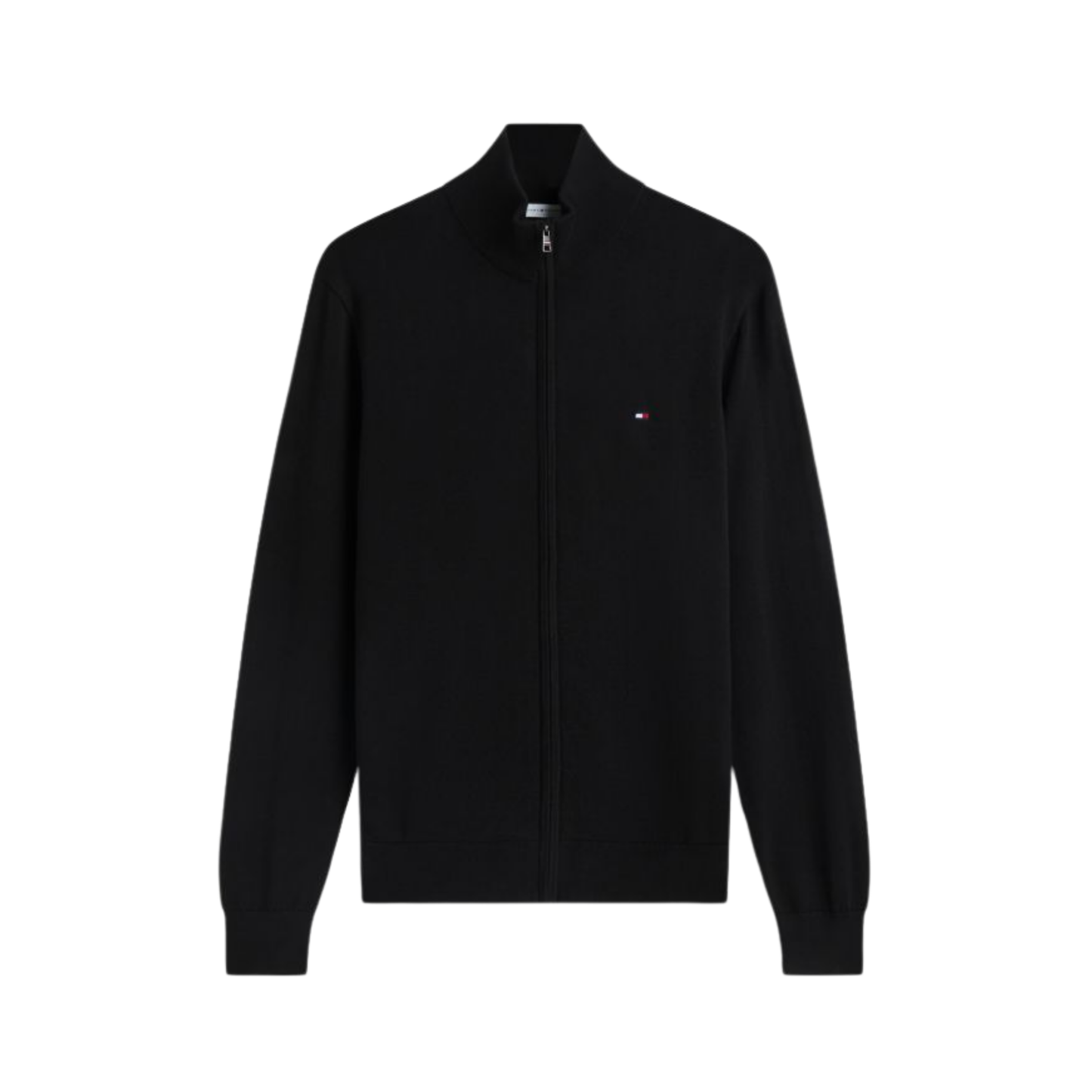 Solid Logo Zip Sweater