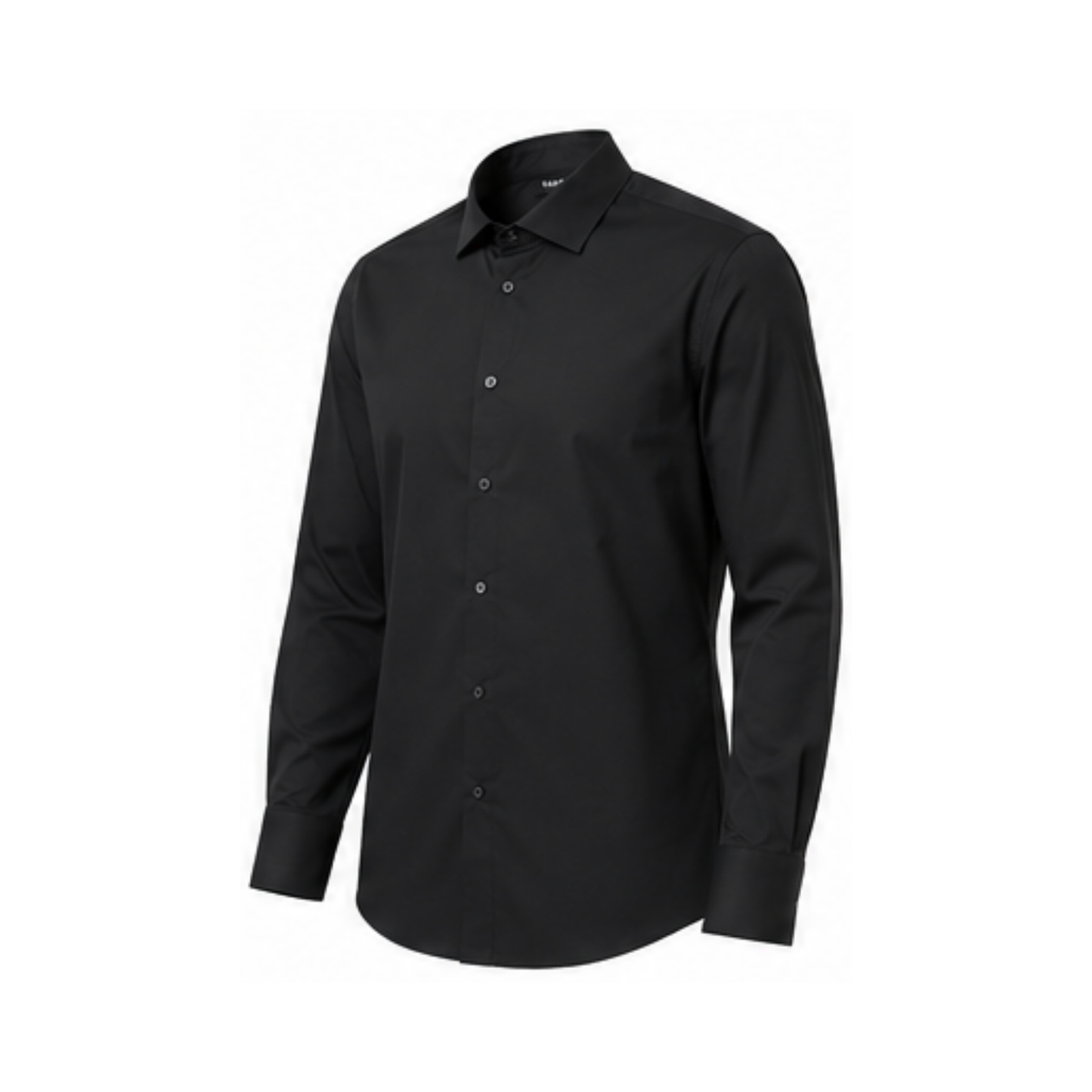 Black Shirt with Gold Logo