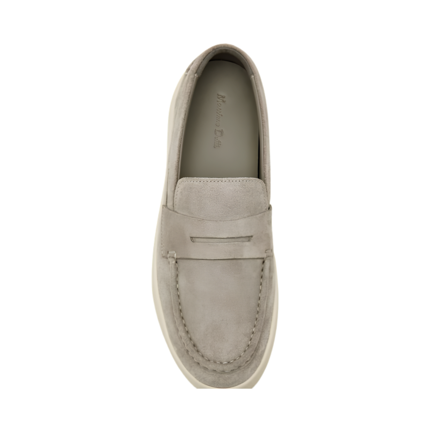 Soft Split Leather Penny Loafers