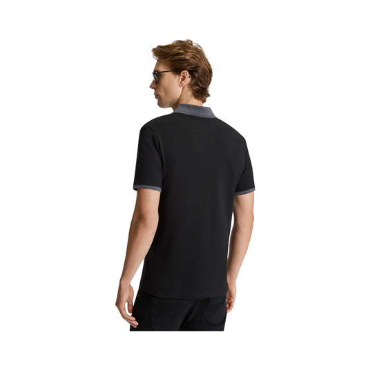 Regular Fit Polo Collar Basic T-Shirt