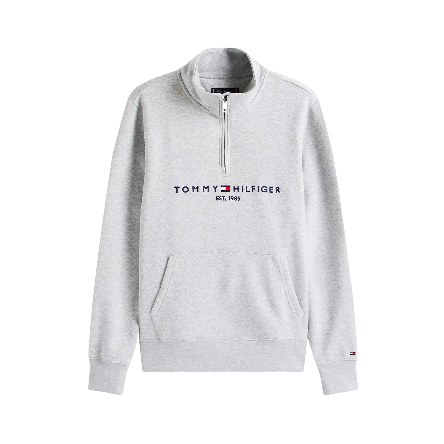 Embroidered Tommy Logo Quarter-Zip