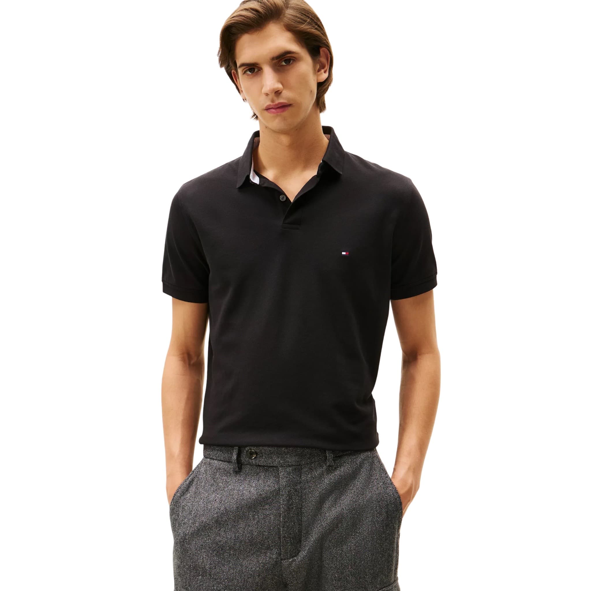 Regular Fit Stretch Tommy Polo