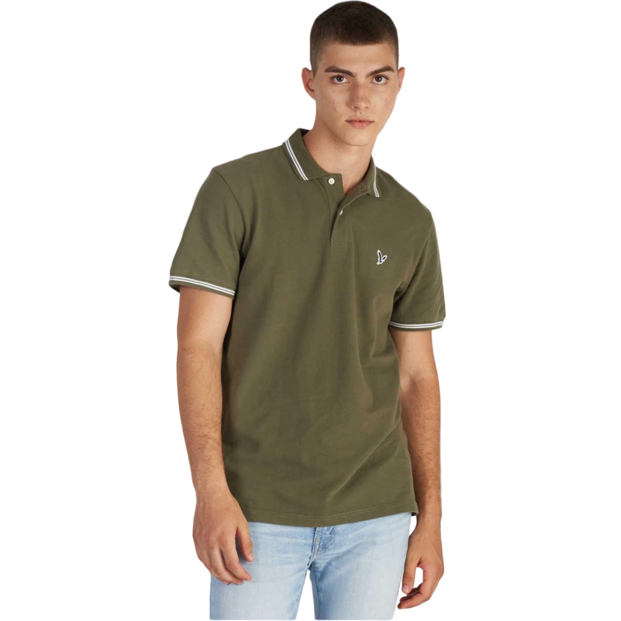 Tipped Flex Pique Polo Shirt