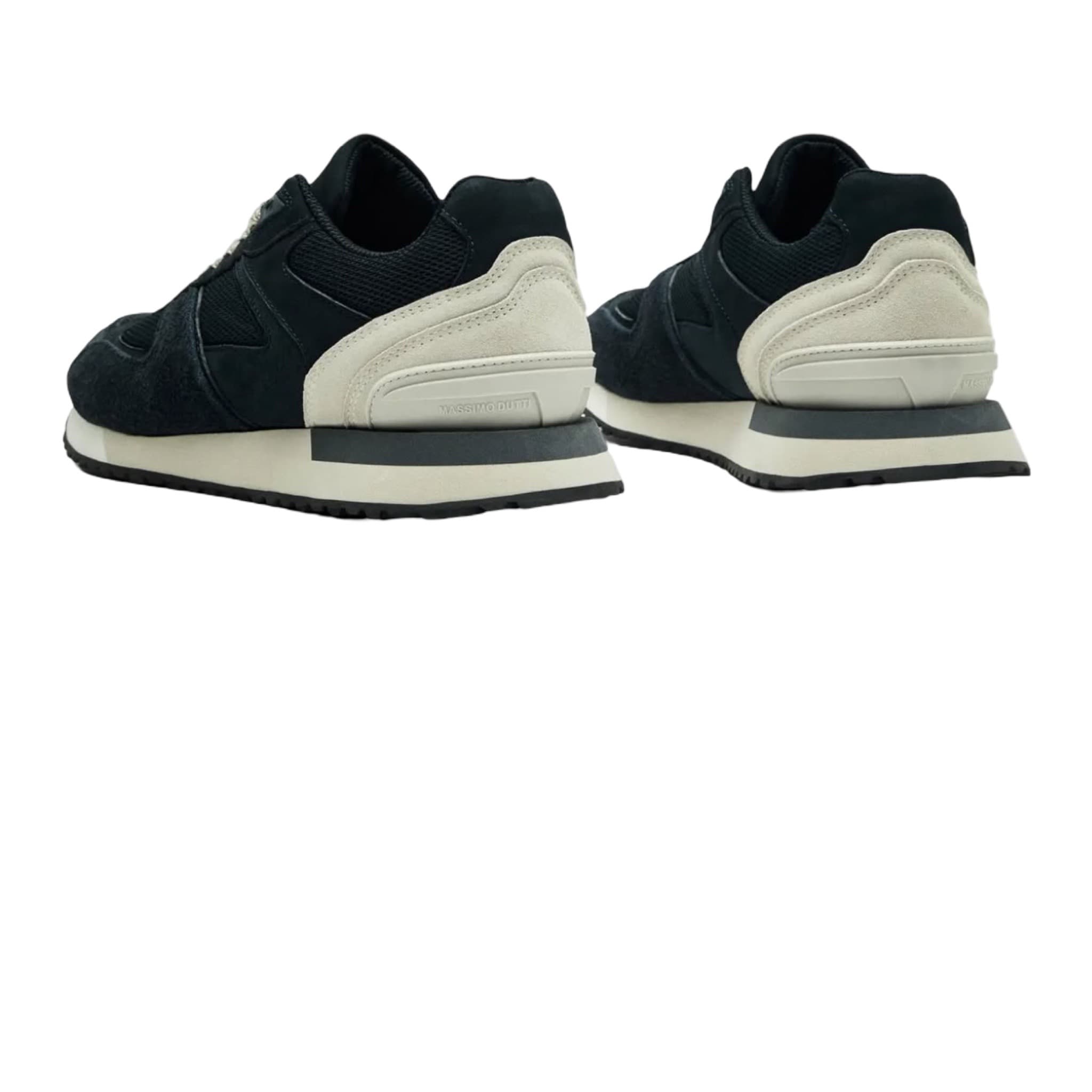 Contrast Split Suede Trainers
