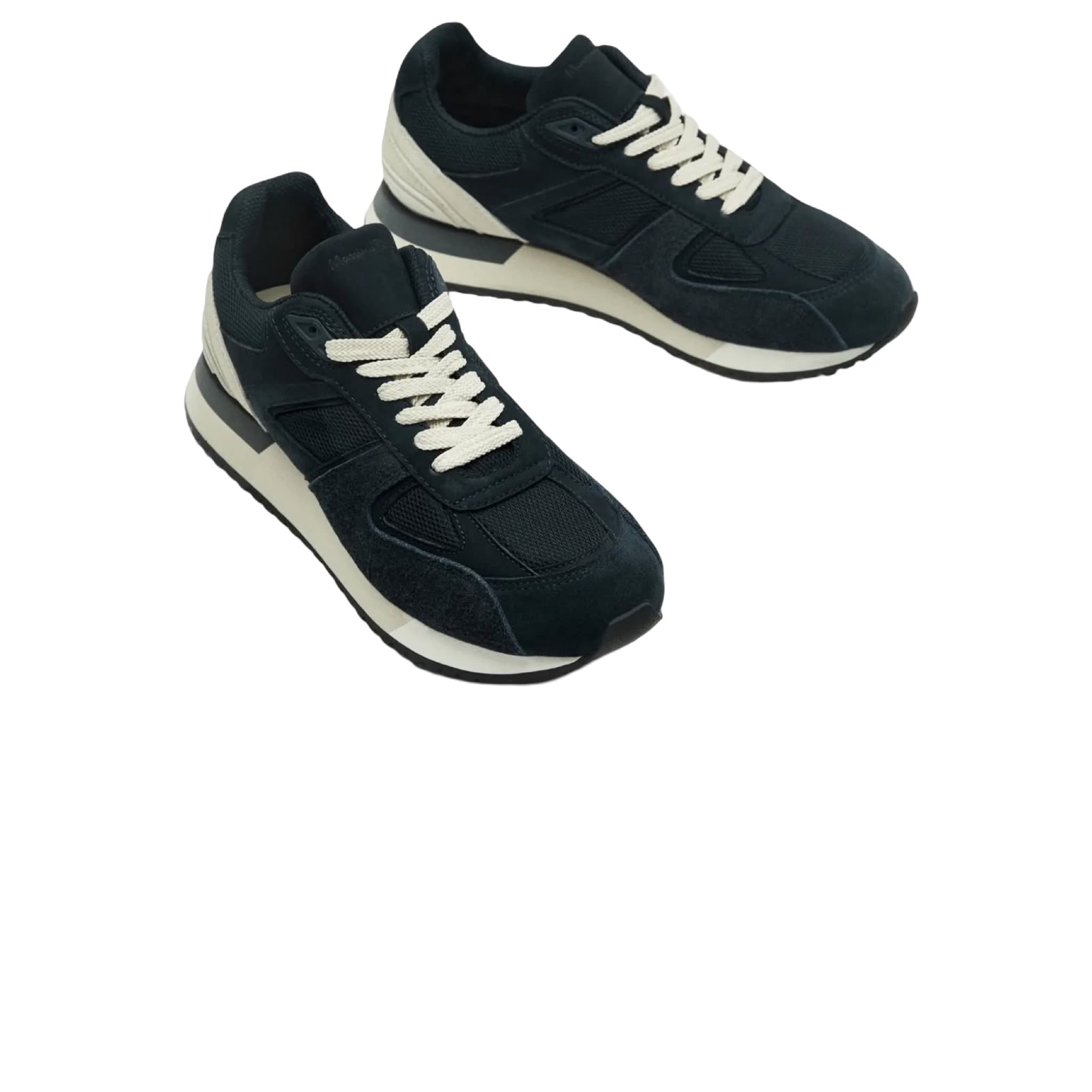 Contrast Split Suede Trainers