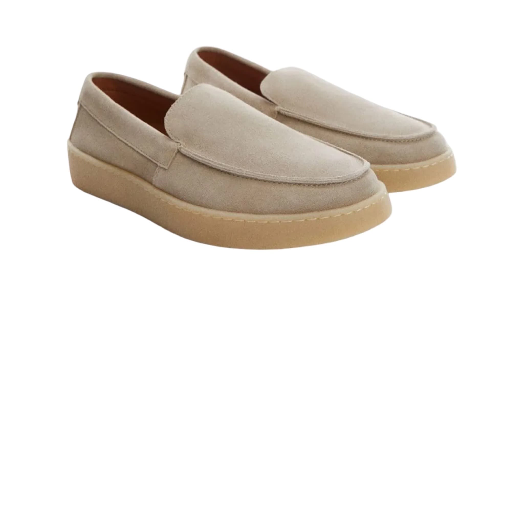 Suede Loafers