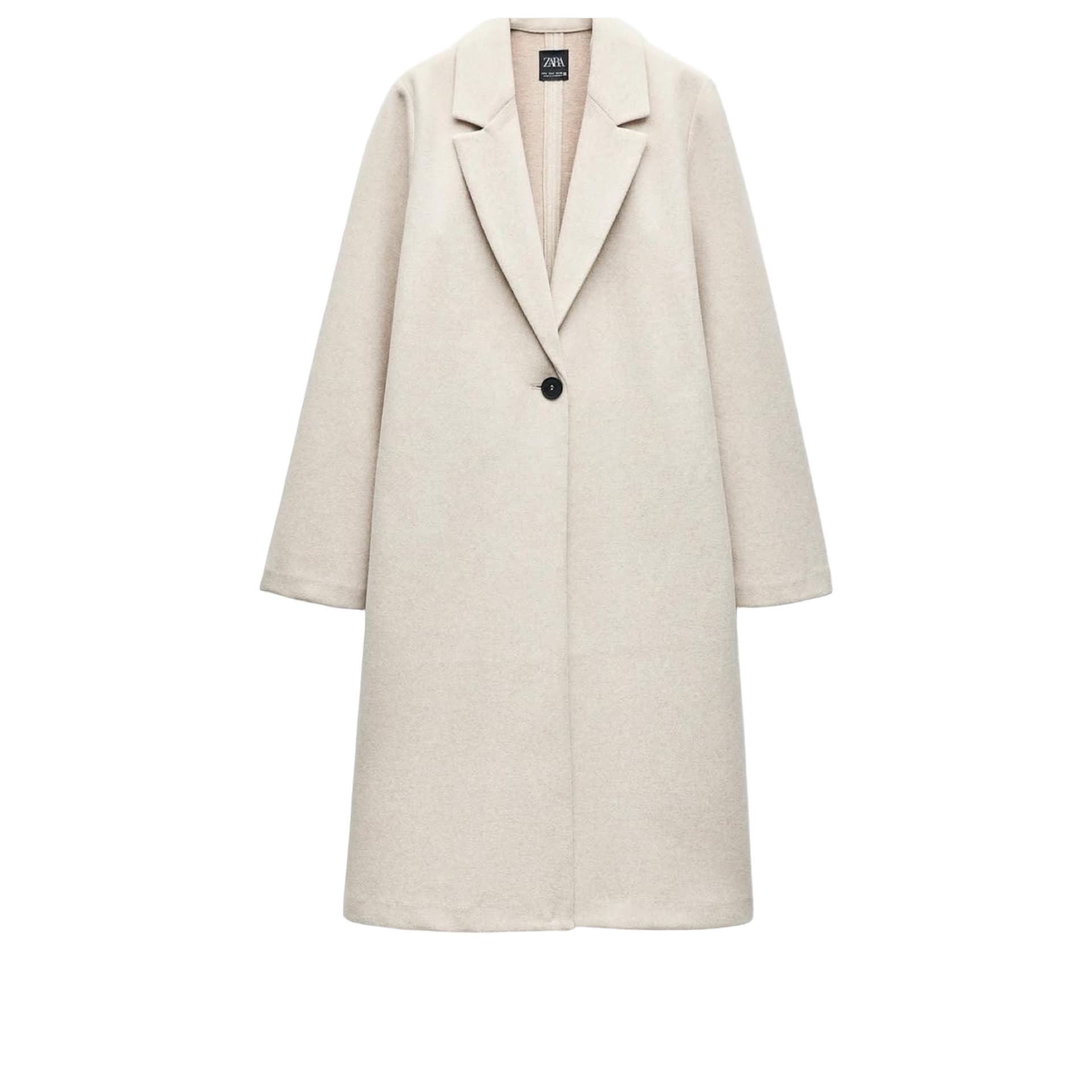 Buttoned Soft Coat