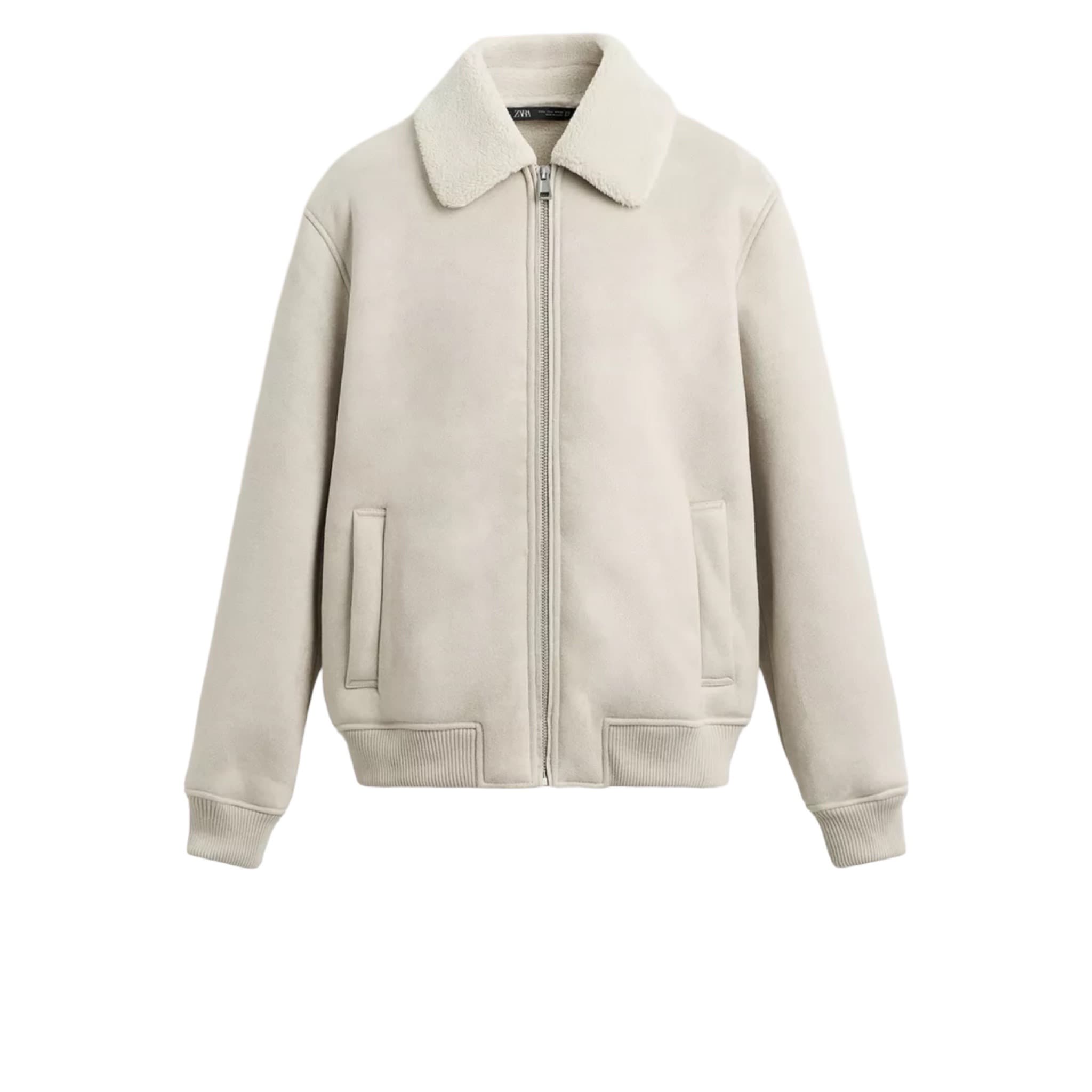 Double Faced Faux Suede Jacket