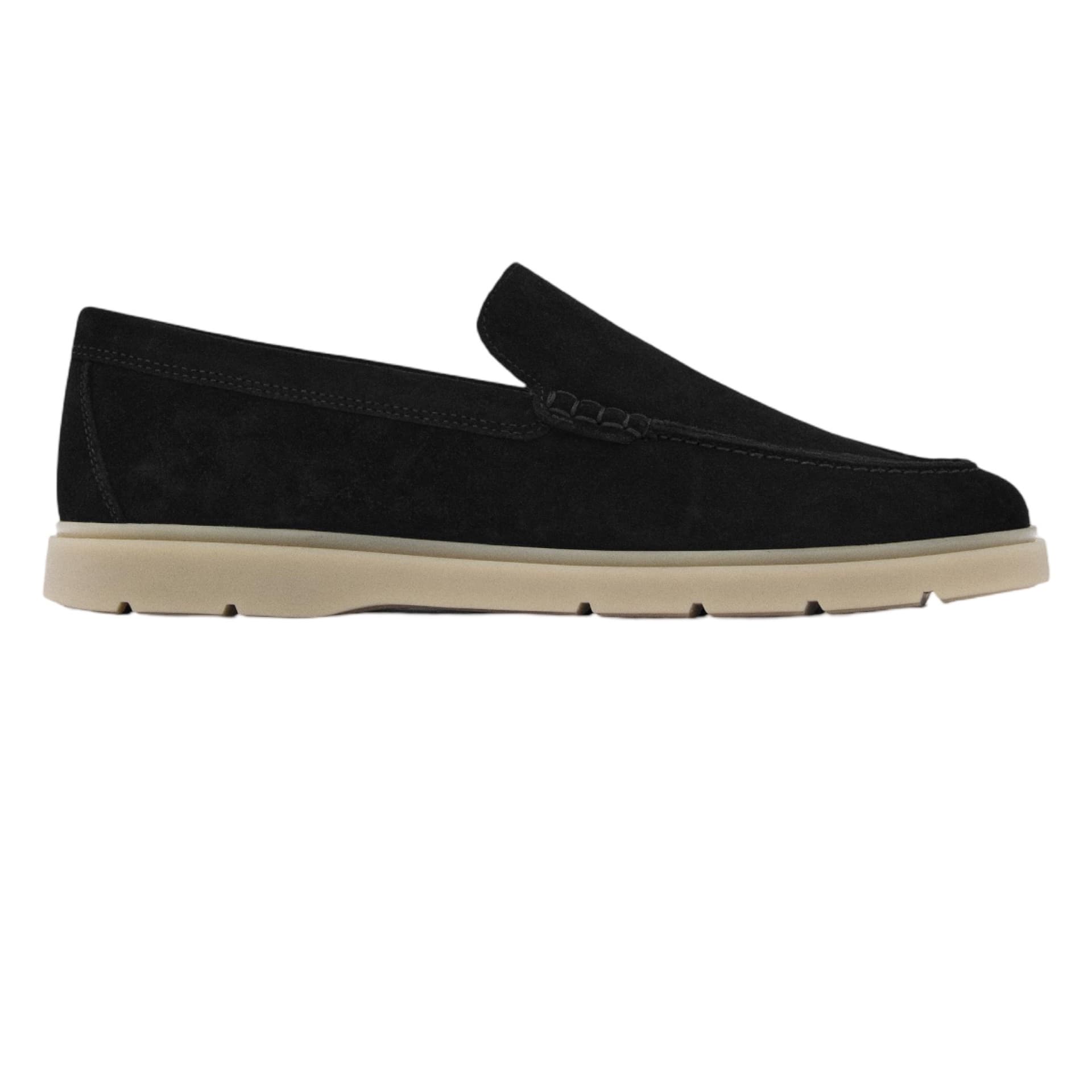 Split Suede Leather Loafers
