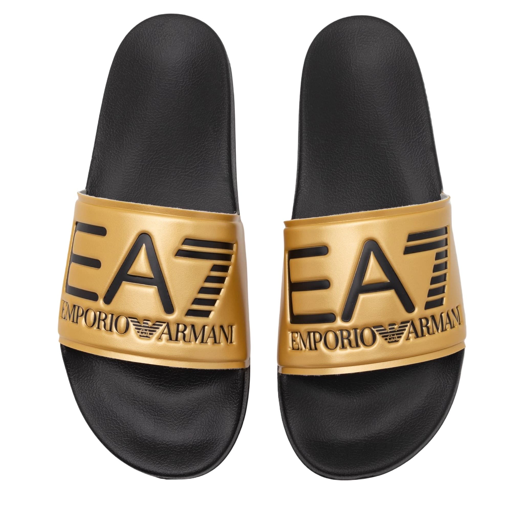 EA7 Emporio Armani slides