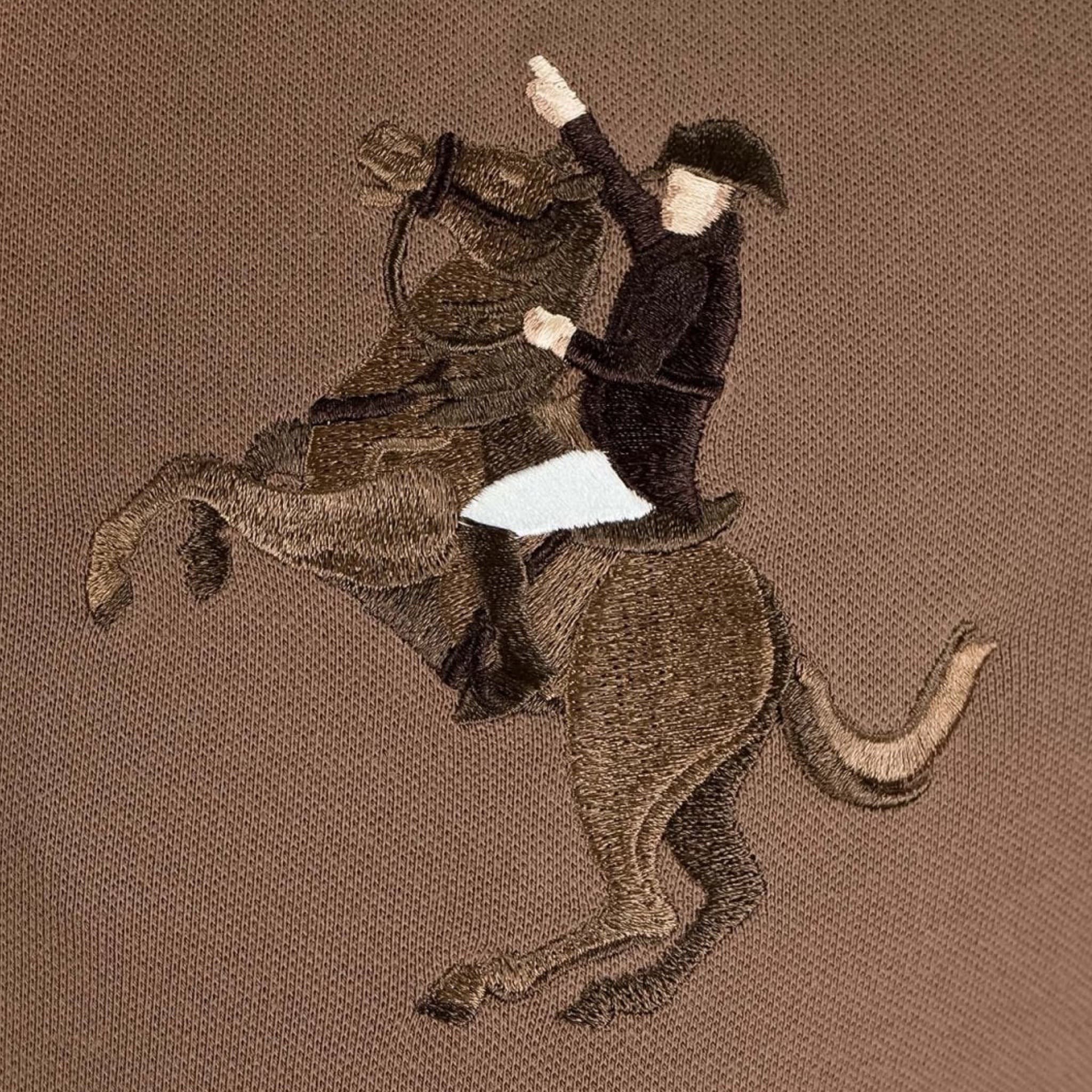 Men’s Slim-Fit Cotton Short-Sleeve Napoleon Polo