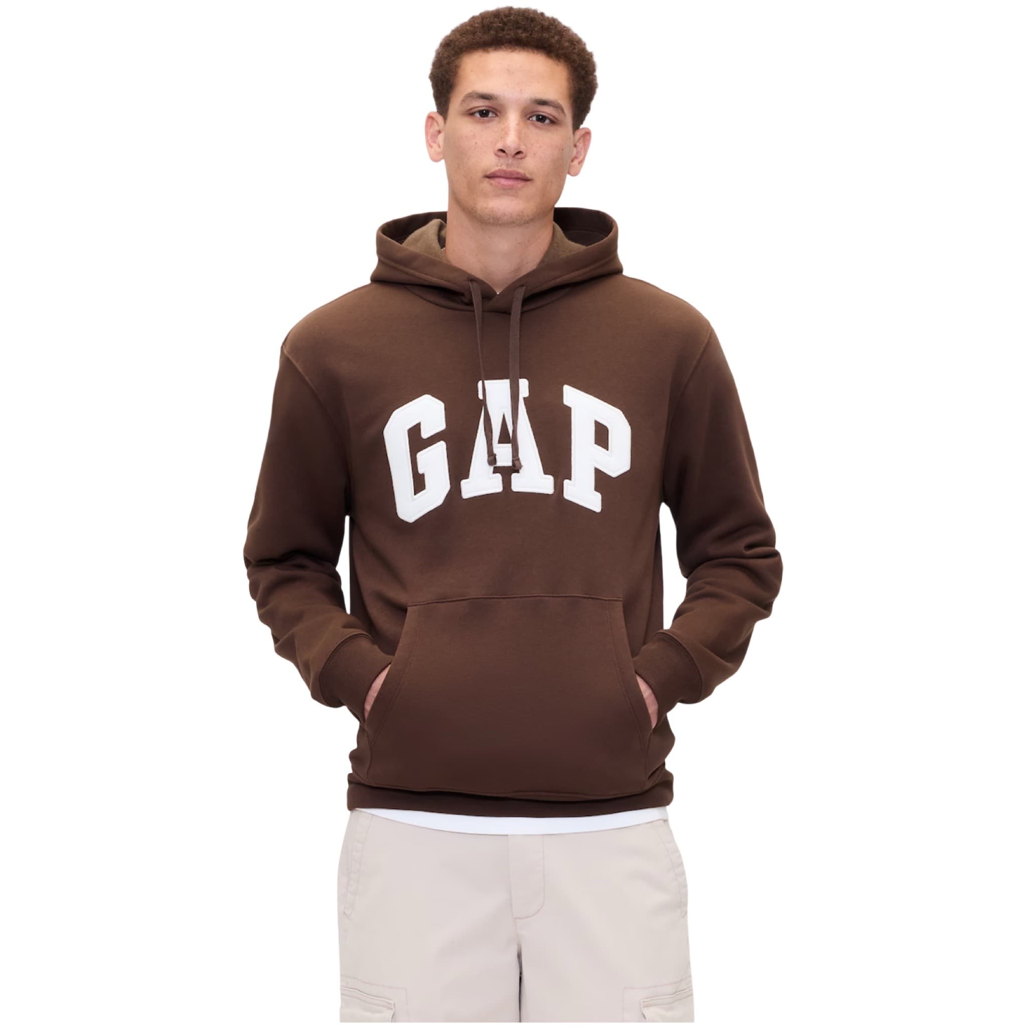 Relaxed Gap Logo Hoodie