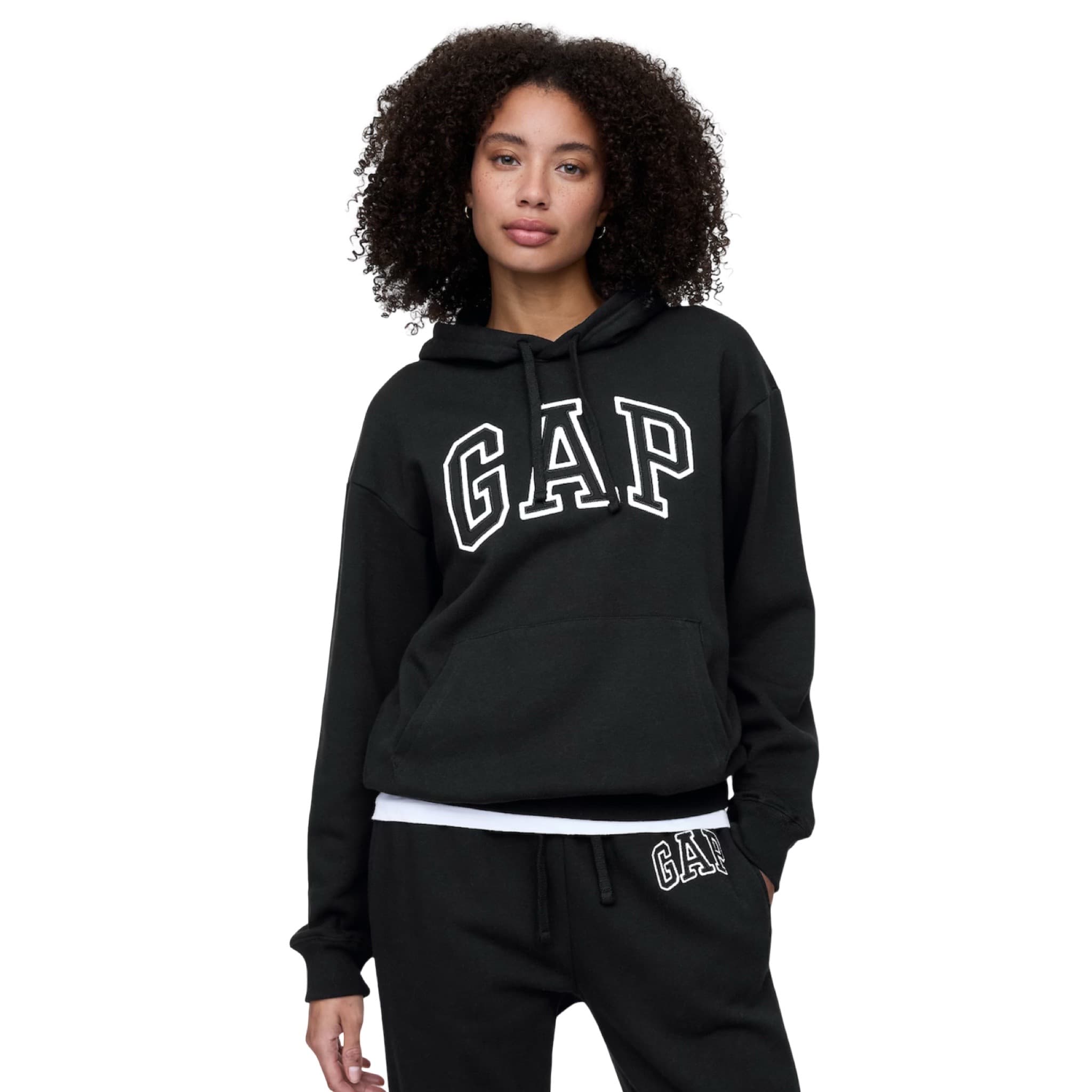 Relaxed Gap Logo Zip Hoodie