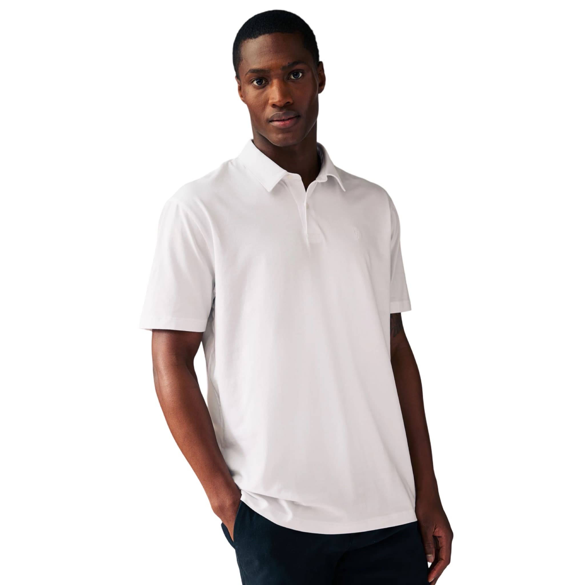 Regular Fit Short Sleeve Jersey Polo Shirt