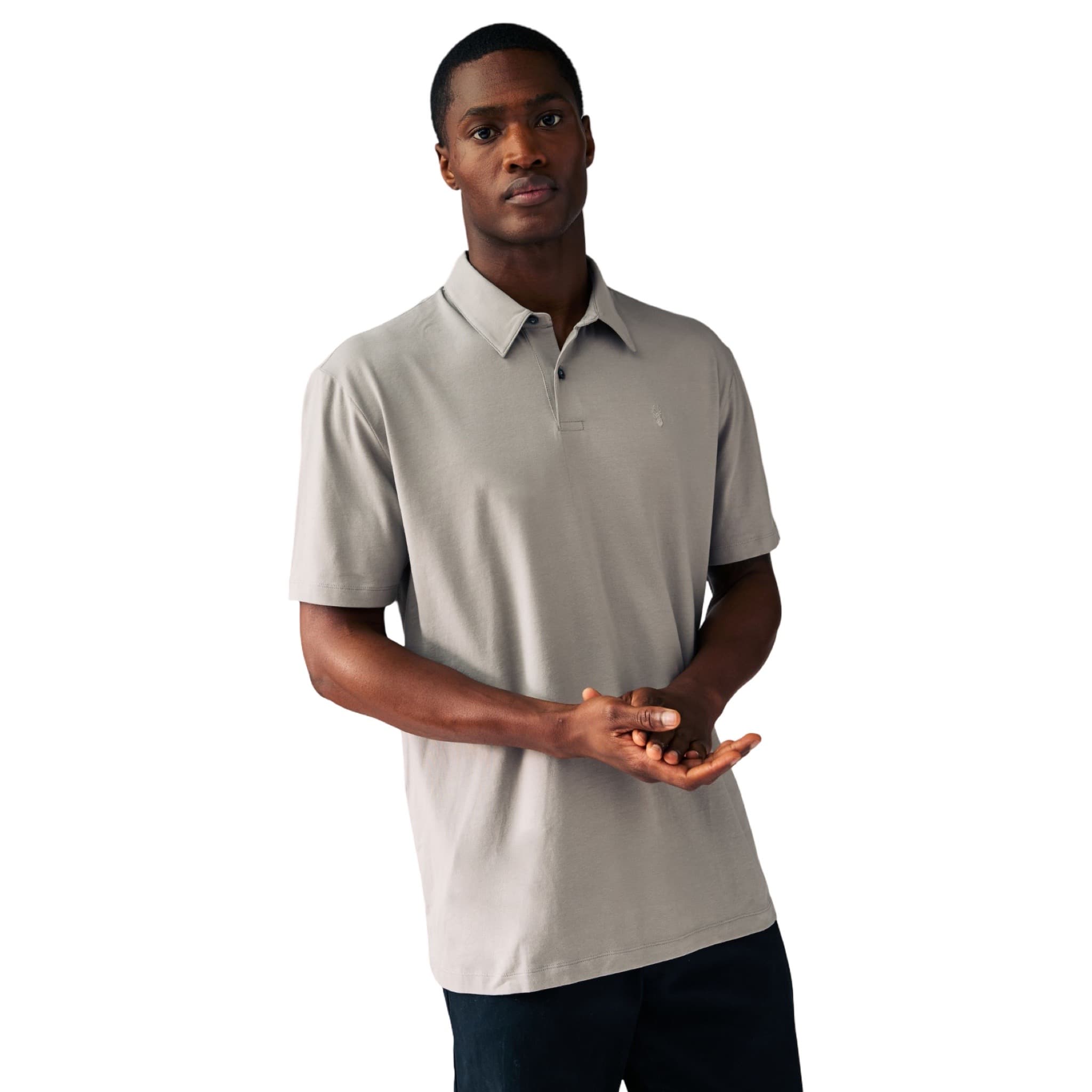 Regular Fit Short Sleeve Jersey Polo Shirt