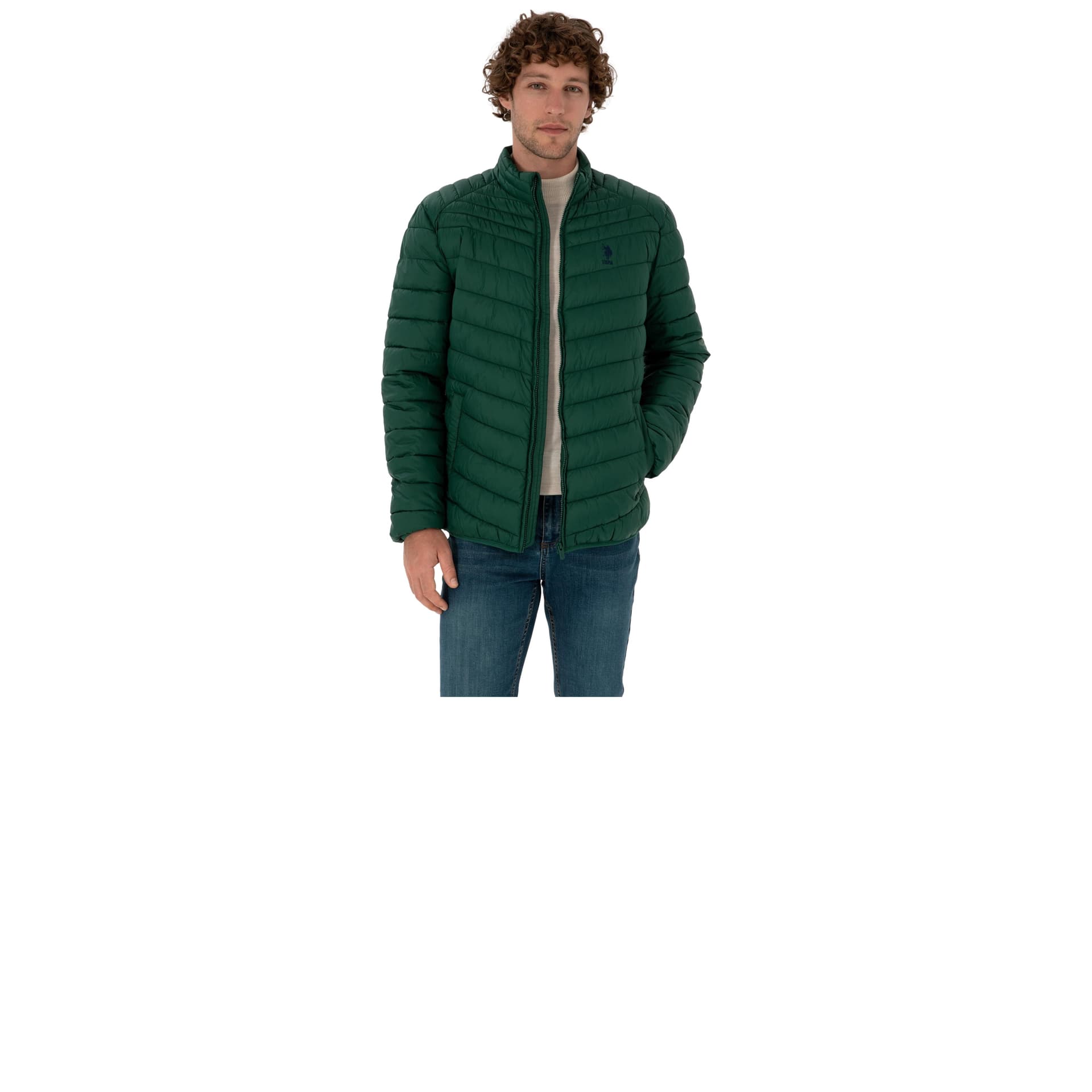 Mens Dark Green Jacket