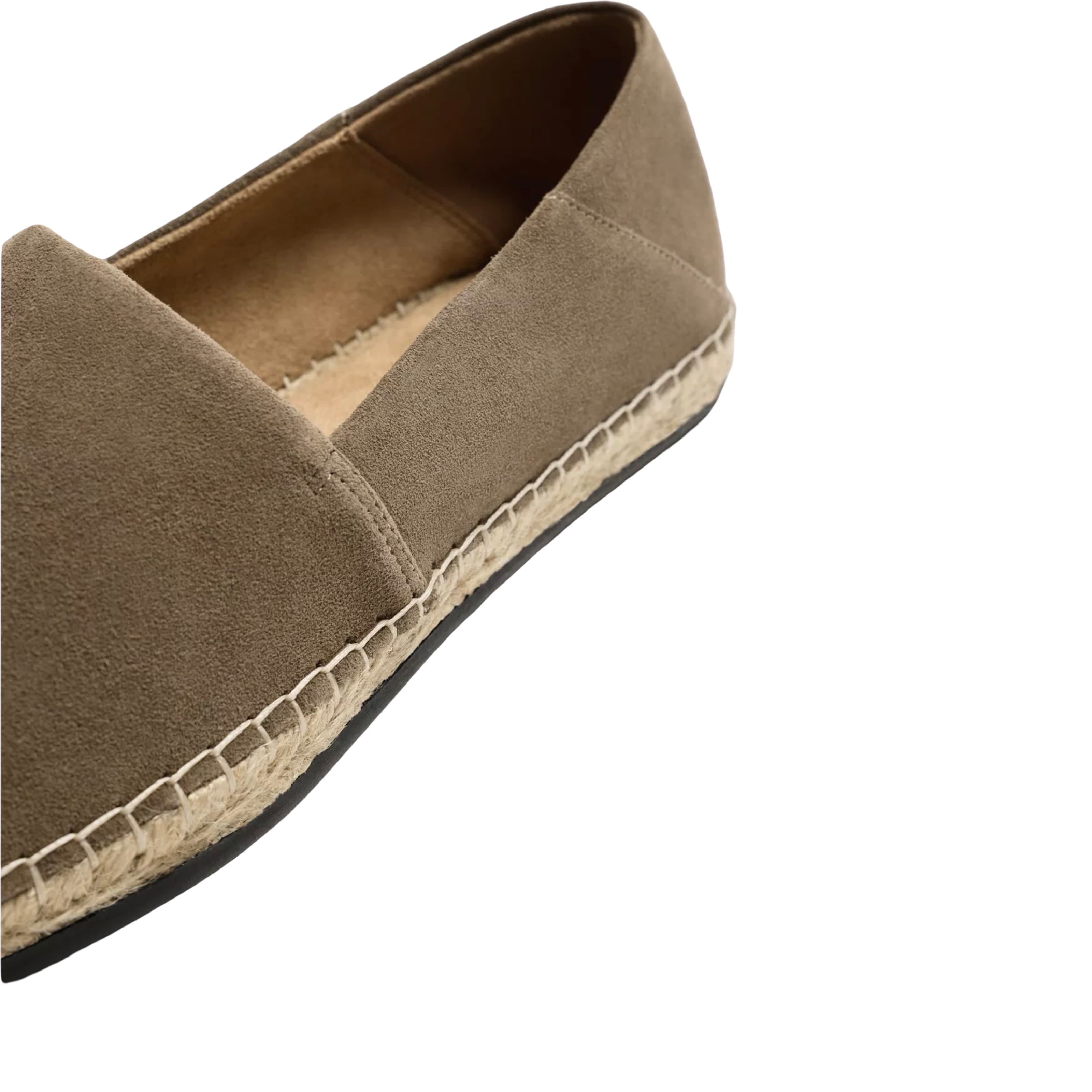 Leather Espadrilles 