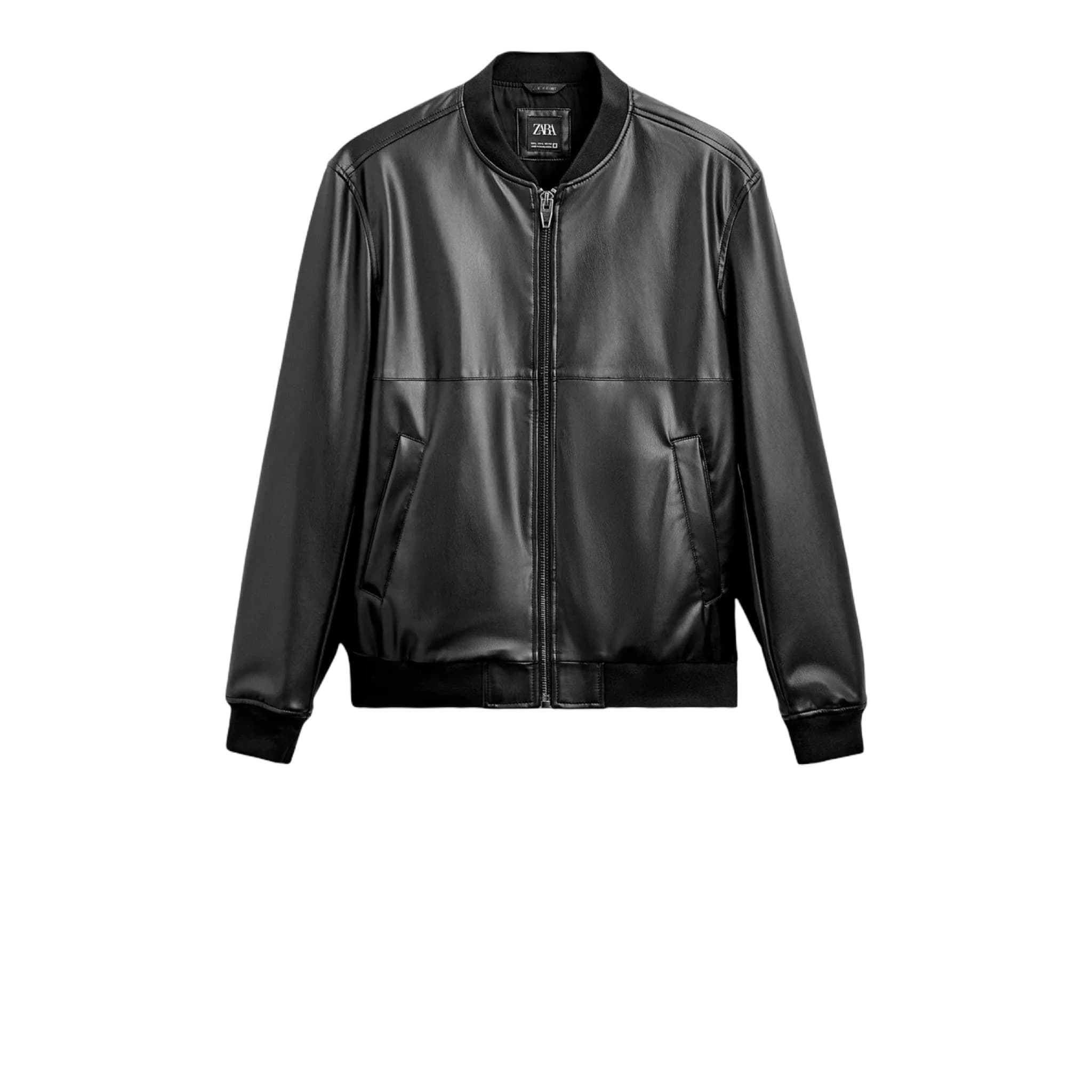 Faux Leather Jacket