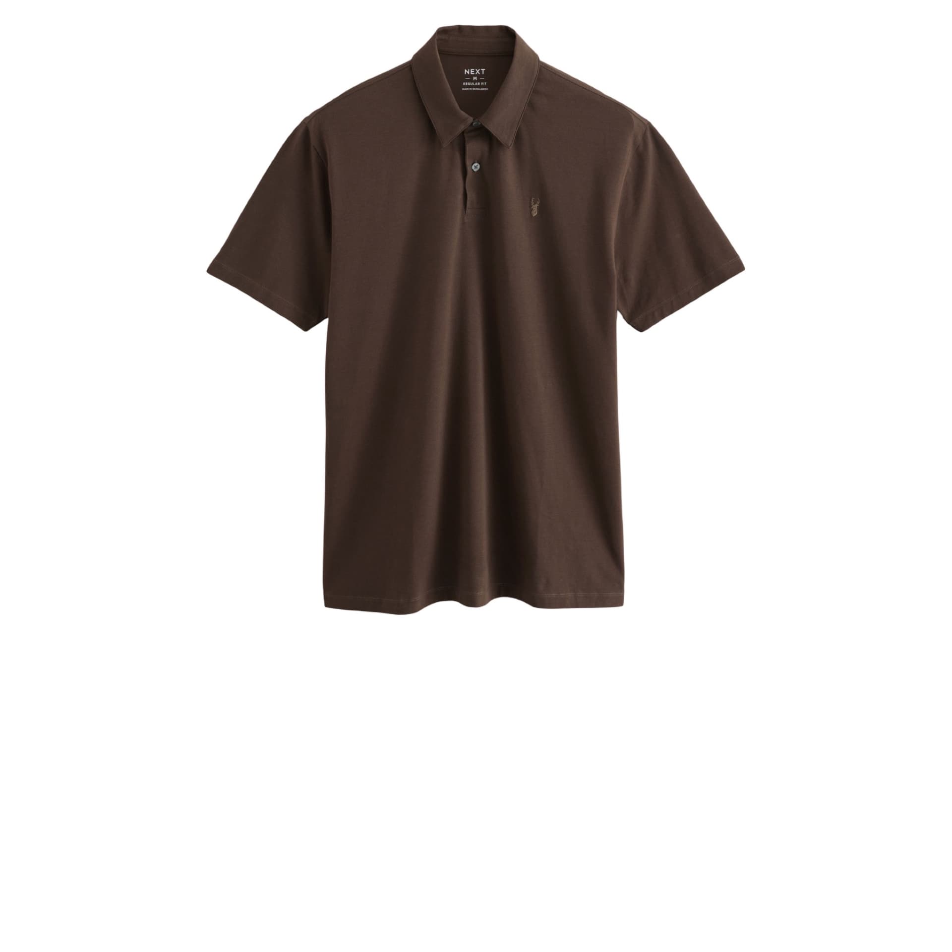 Regular Fit Short Sleeve Jersey Polo Shirt