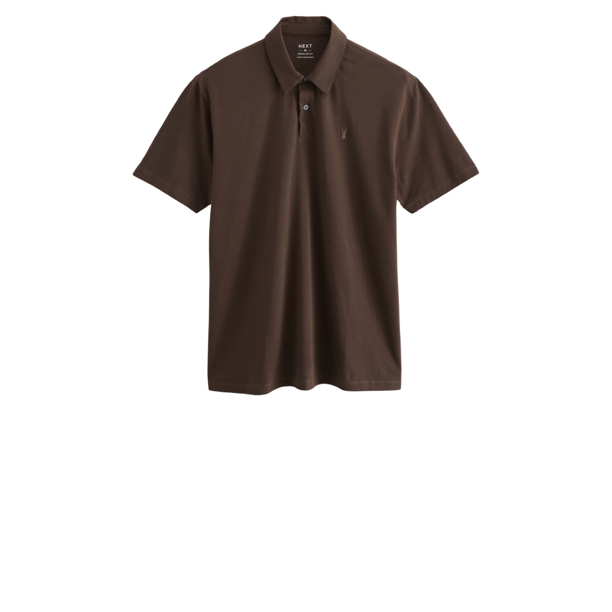 Regular Fit Short Sleeve Jersey Polo Shirt