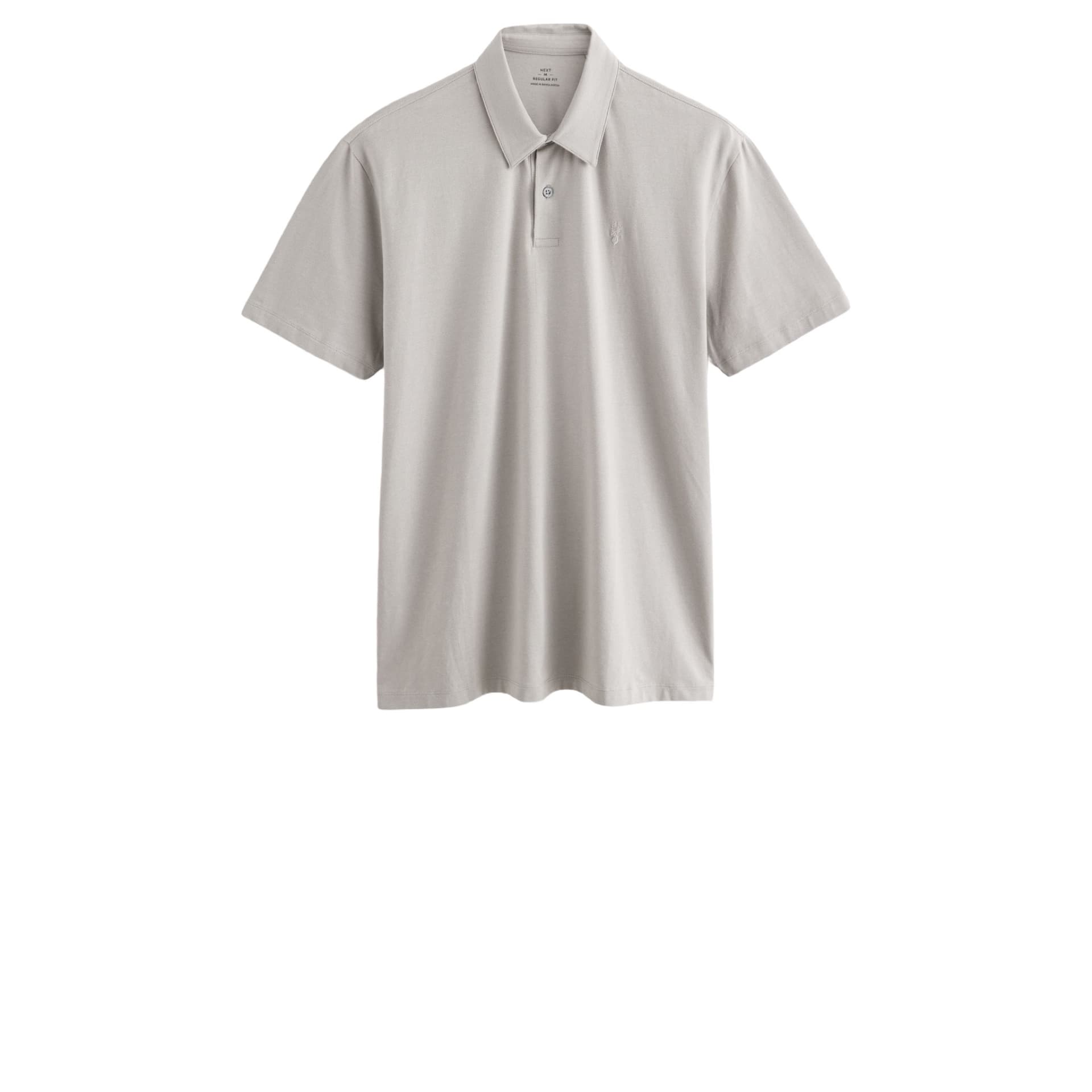 Regular Fit Short Sleeve Jersey Polo Shirt