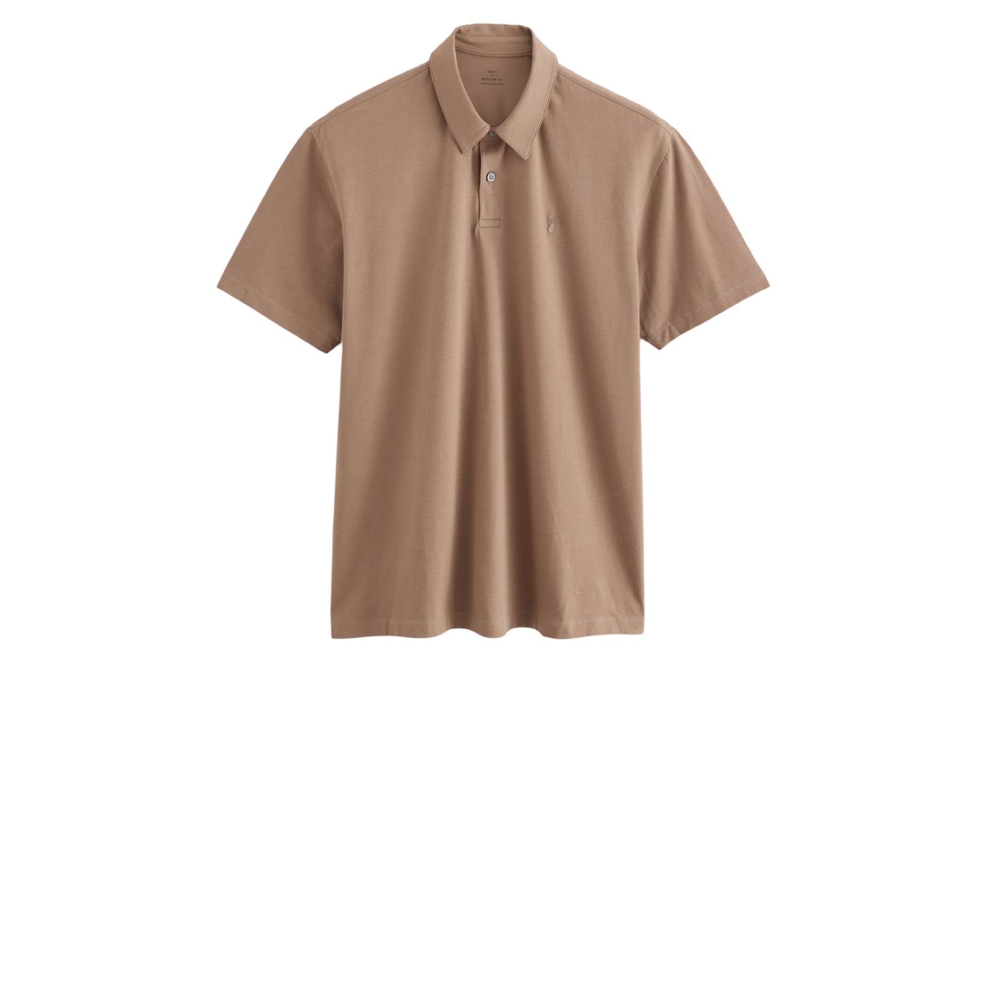 Regular Fit Short Sleeve Jersey Polo Shirt