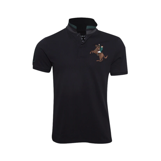 Slim-Fit Cotton Napoleon Polo