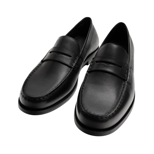 Leather Penny Loafers