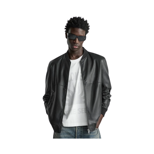 Faux Leather Jacket