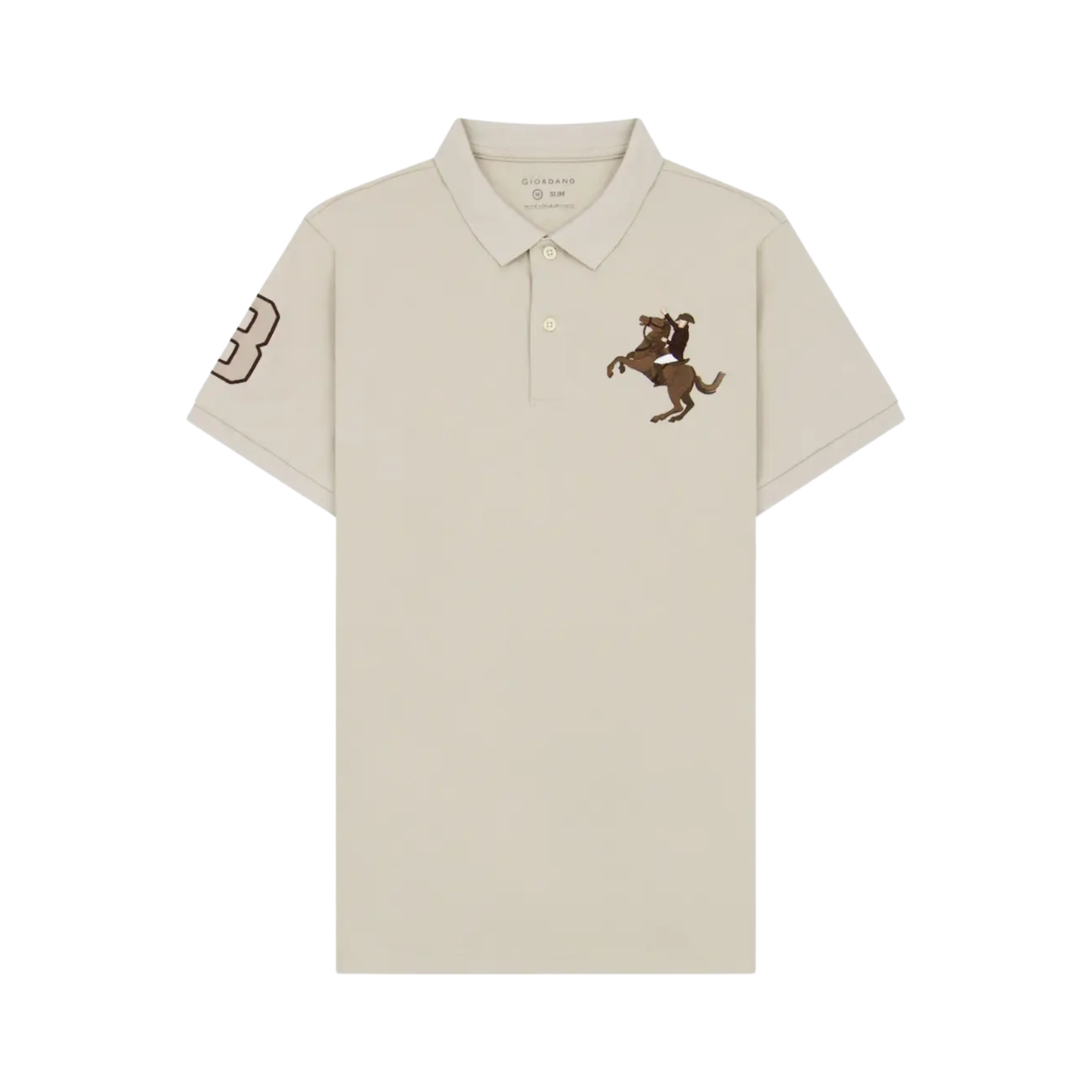 Slim-Fit Cotton Napoleon Polo
