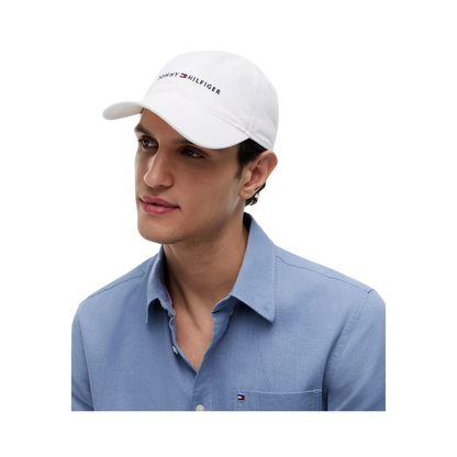 Embroidered Tommy Logo Baseball Cap