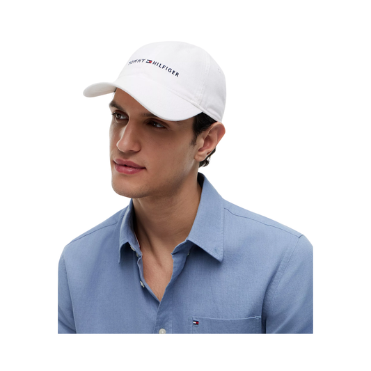 Embroidered Tommy Logo Baseball Cap