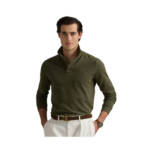 Full Sleeve Classic Fit Mesh Polo