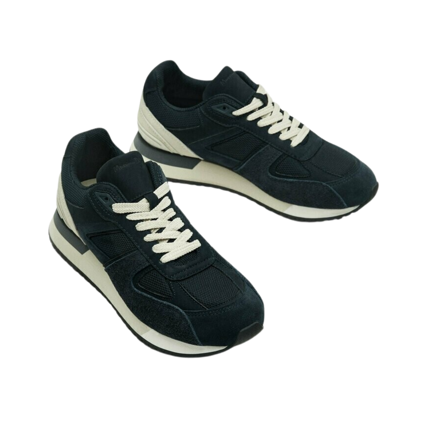 Contrast Split Suede Trainers