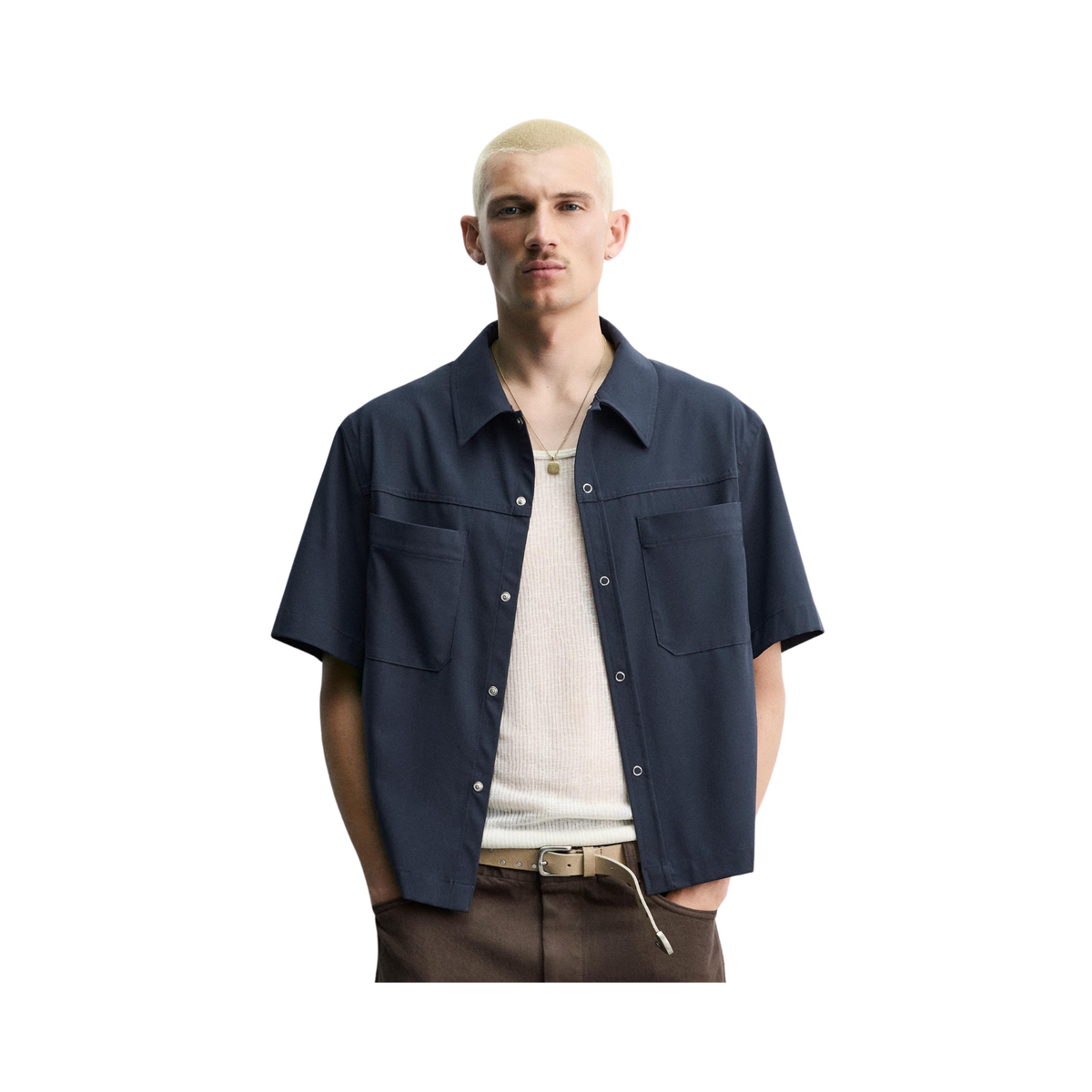 Technical Relaxed Fit Shirt