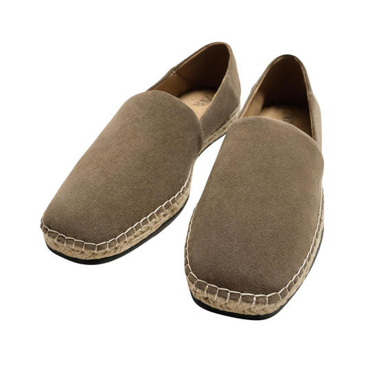 Leather Suede Espadrilles