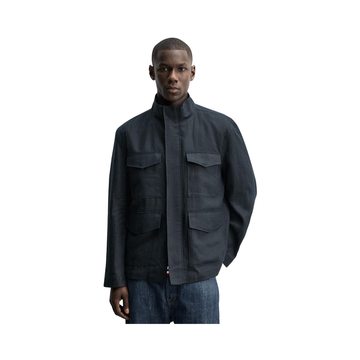 100% Linen Pocket Jacket