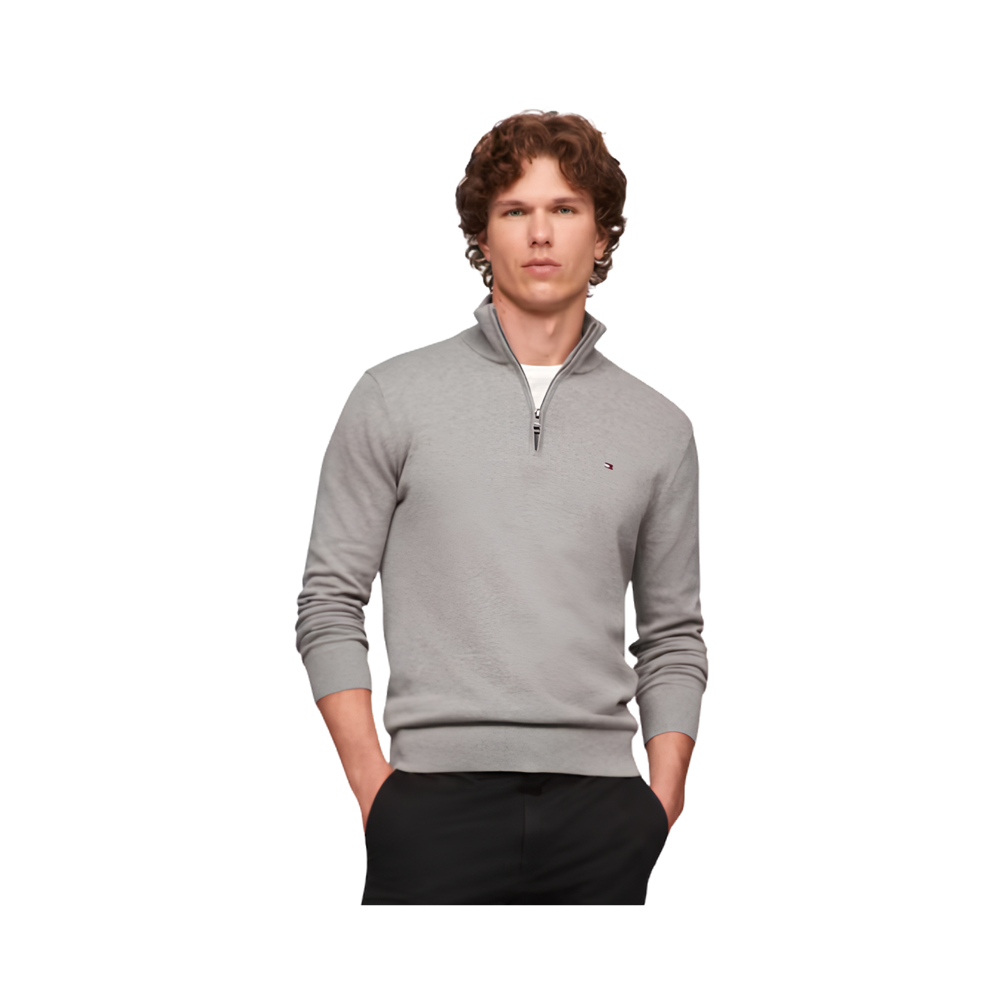 Classic Quarter-Zip Sweater