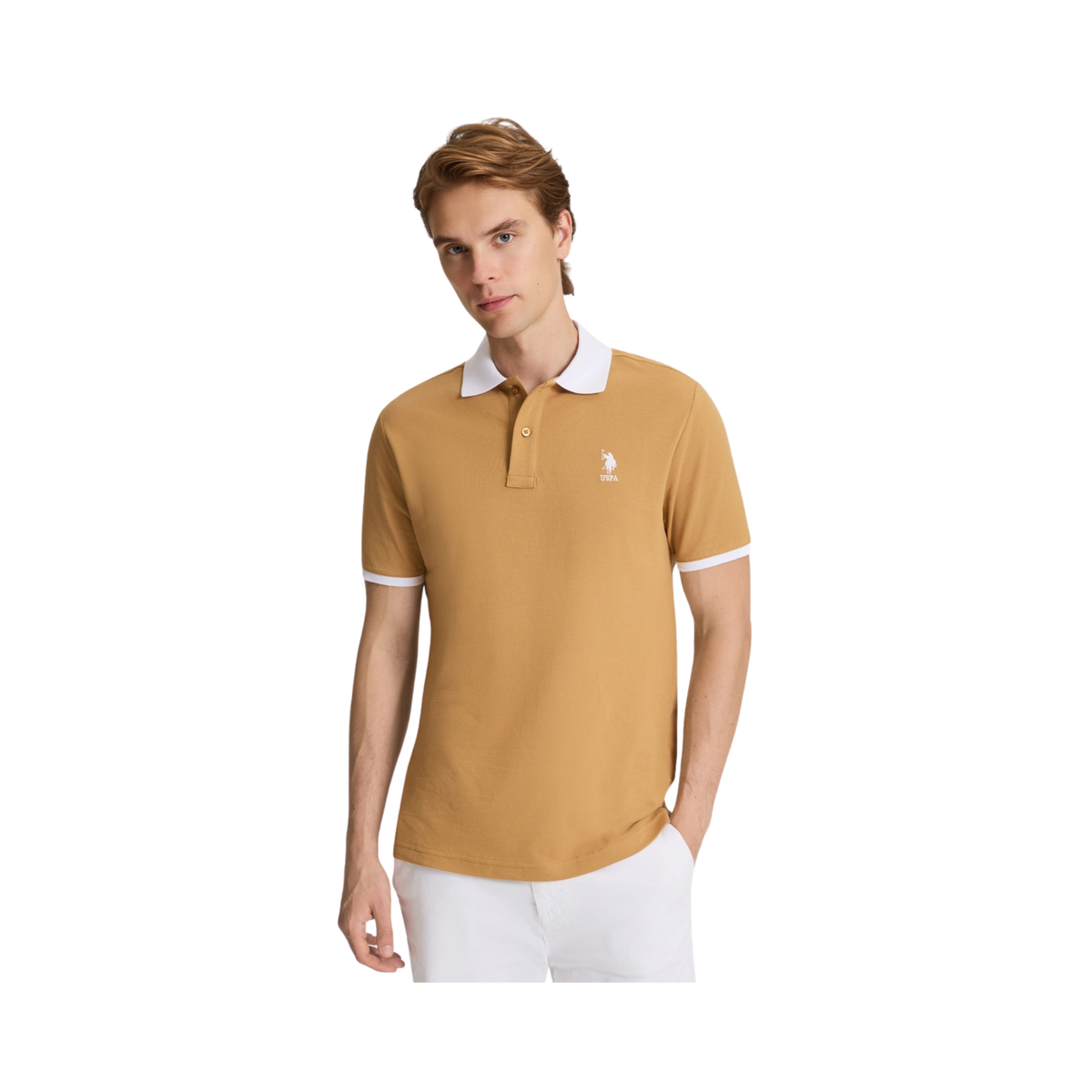 Regular Fit Basic Collar Polo Shirt