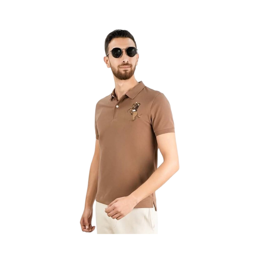 Slim-Fit Cotton Napoleon Polo
