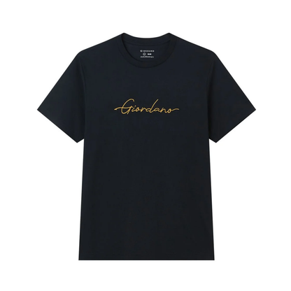 Cotton Signature Print Slim Fit Tee