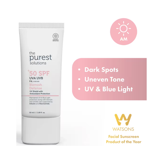 Blemish Defense Tinted Sunscreen For Acne-Prone Skin 50+ SPF