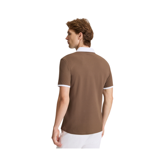 Regular Fit Polo Collar Basic T-Shirt
